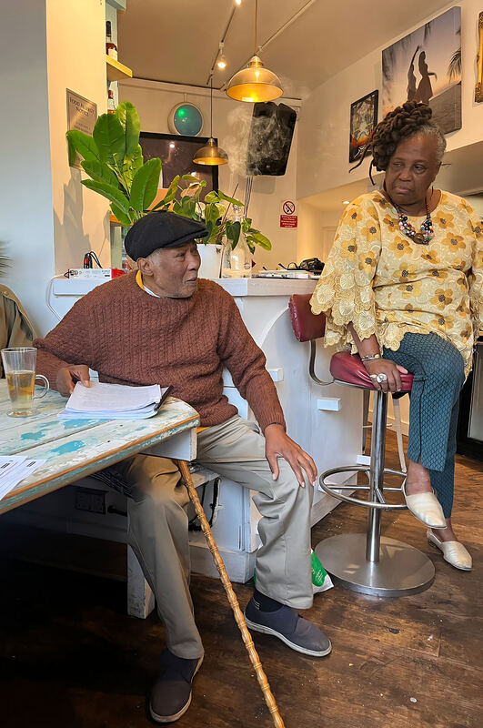 Leslie Palmer at Portobello Shack