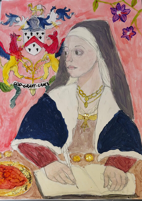 Artwork by Mia, St Mary's RC Primary Battersea