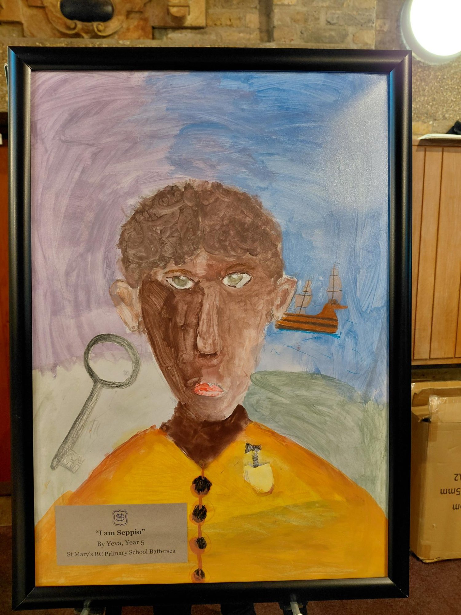 I am Seppio by Yeva, Year 5, St Mary's RC Primary School Battersea