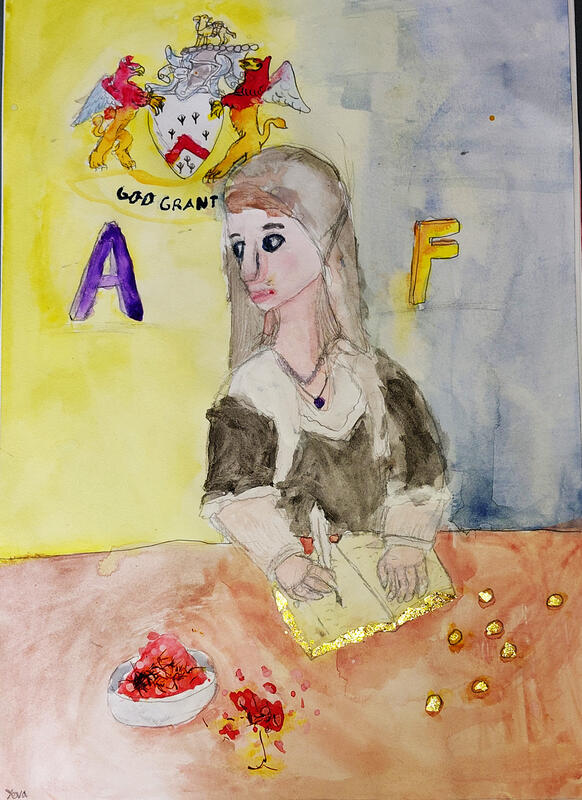 Artwork by Yeva, St Mary's RC Primary Battersea